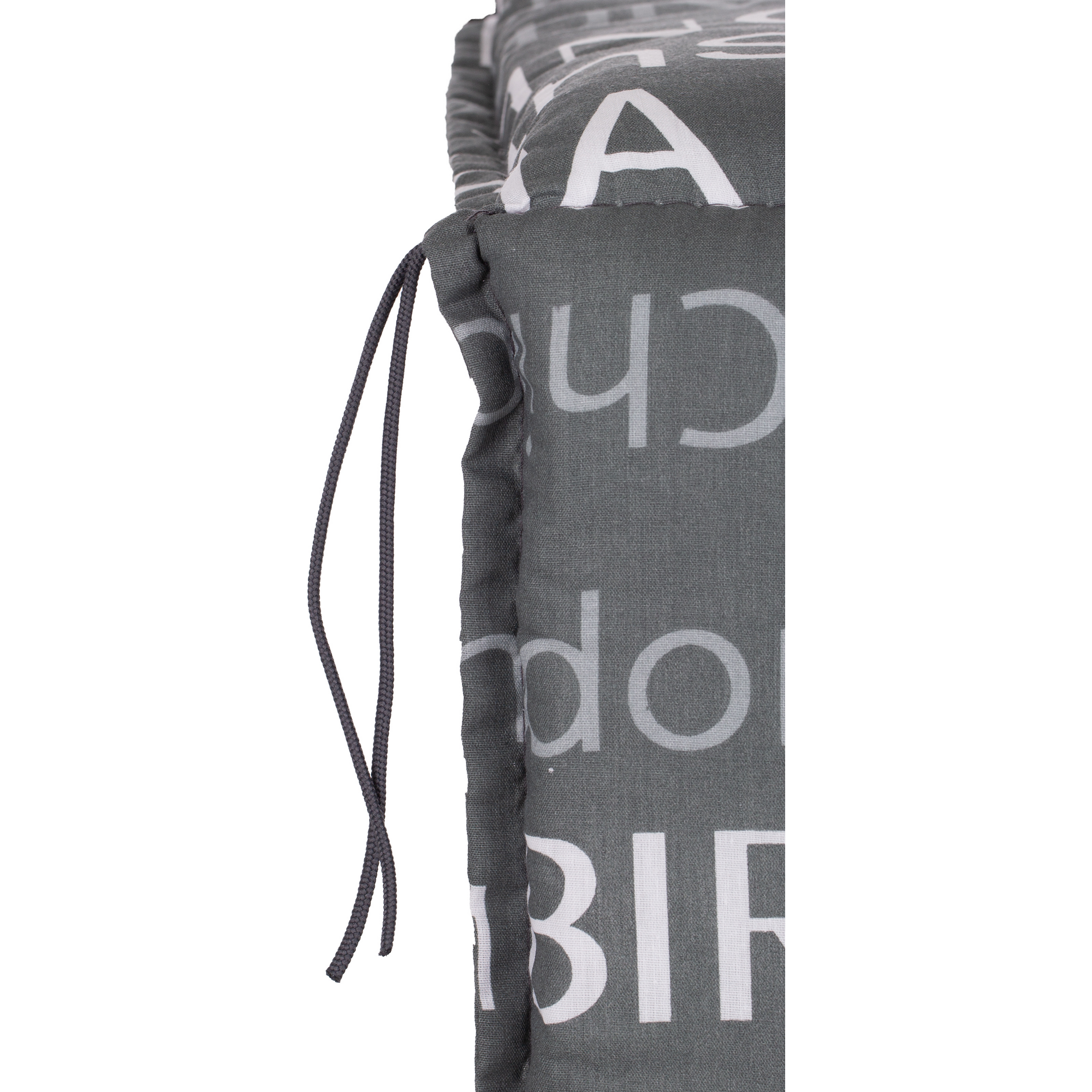 Hochlehner-Auflagen-Set 'Barcelona' grau 50 x 118 x 6 cm 6 Stück