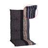 Hochlehner-Auflagenset 'Bangui' grau/braun 50 x 118 x 6 cm 4 Stück