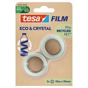 Tesafilm 'Eco & Crystal' transparent 2 x 10 m x 1,9 cm