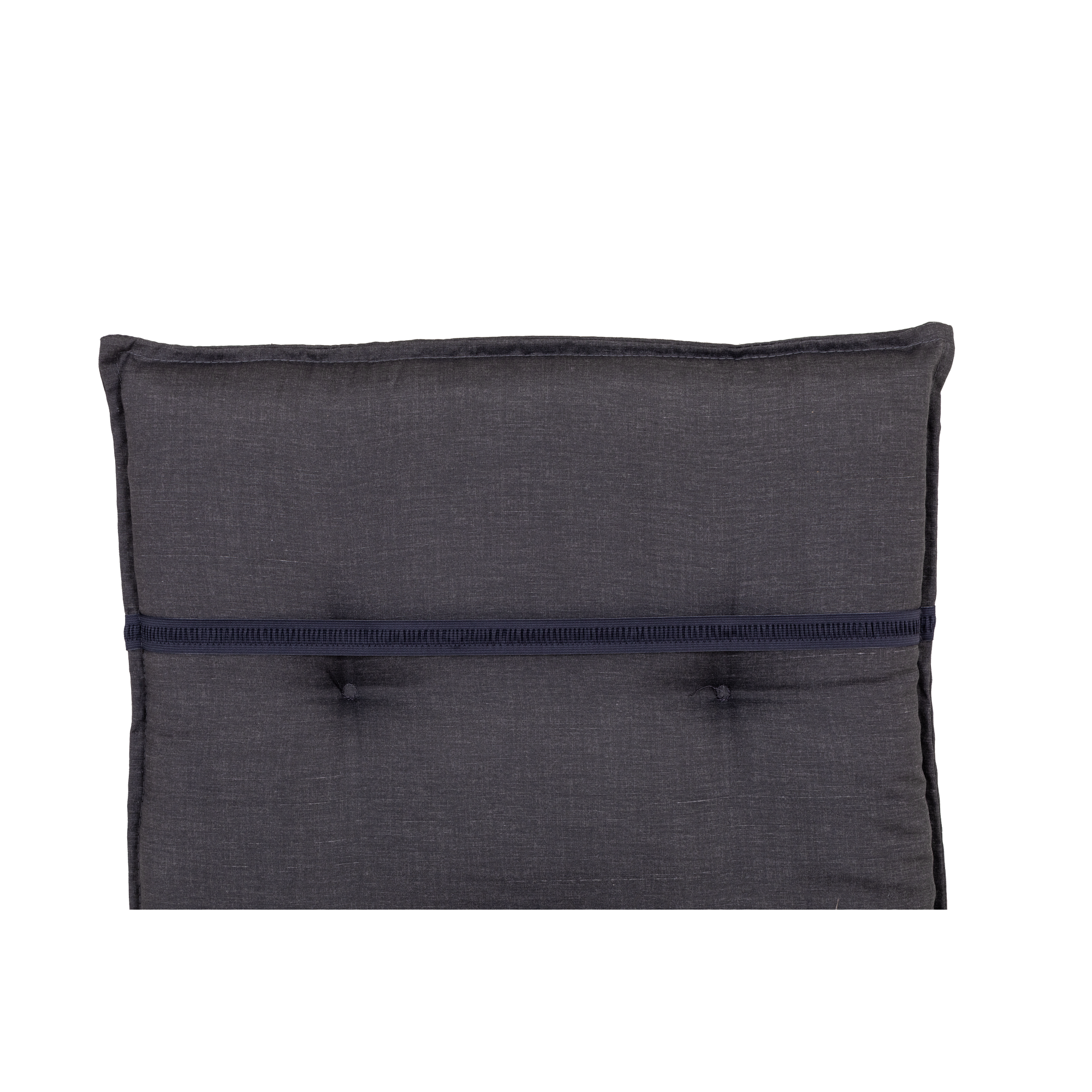 Niedriglehner-Auflagen-Set 'Barcelona' grau 50 x 101 x 6 cm 4 Stück
