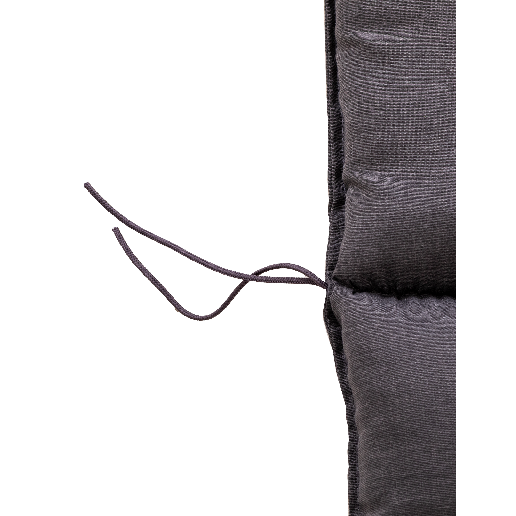 Niedriglehner-Auflage 'Barcelona' grau 50 x 101 x 6 cm