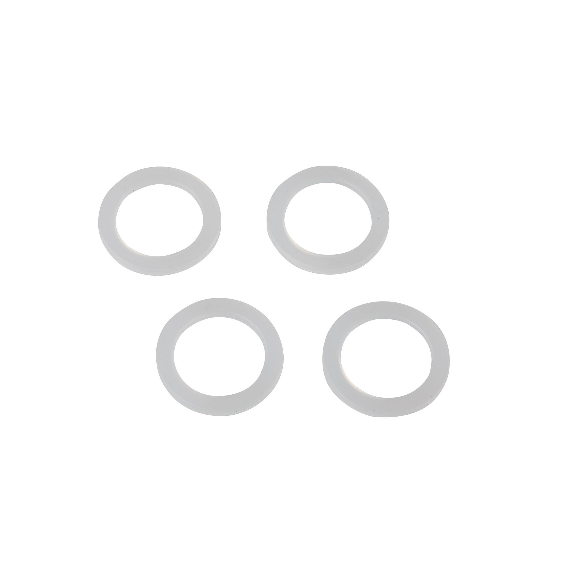 Wasserzählerdichtung Gummi Ø 17 x 24 x 2 mm für 1/2" und 3/4", 4-teilig