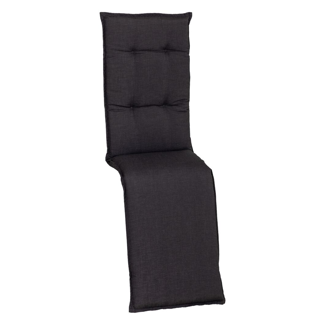 Liegestuhl-Auflage 'Belsh' anthrazit 50 x 171 x 6 cm
