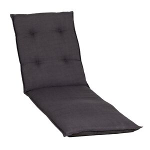 Liegen-Auflage 'Barcelona' grau 60 x 193 x 6 cm
