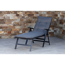 Liegen-Auflage 'Barcelona' grau 60 x 193 x 6 cm