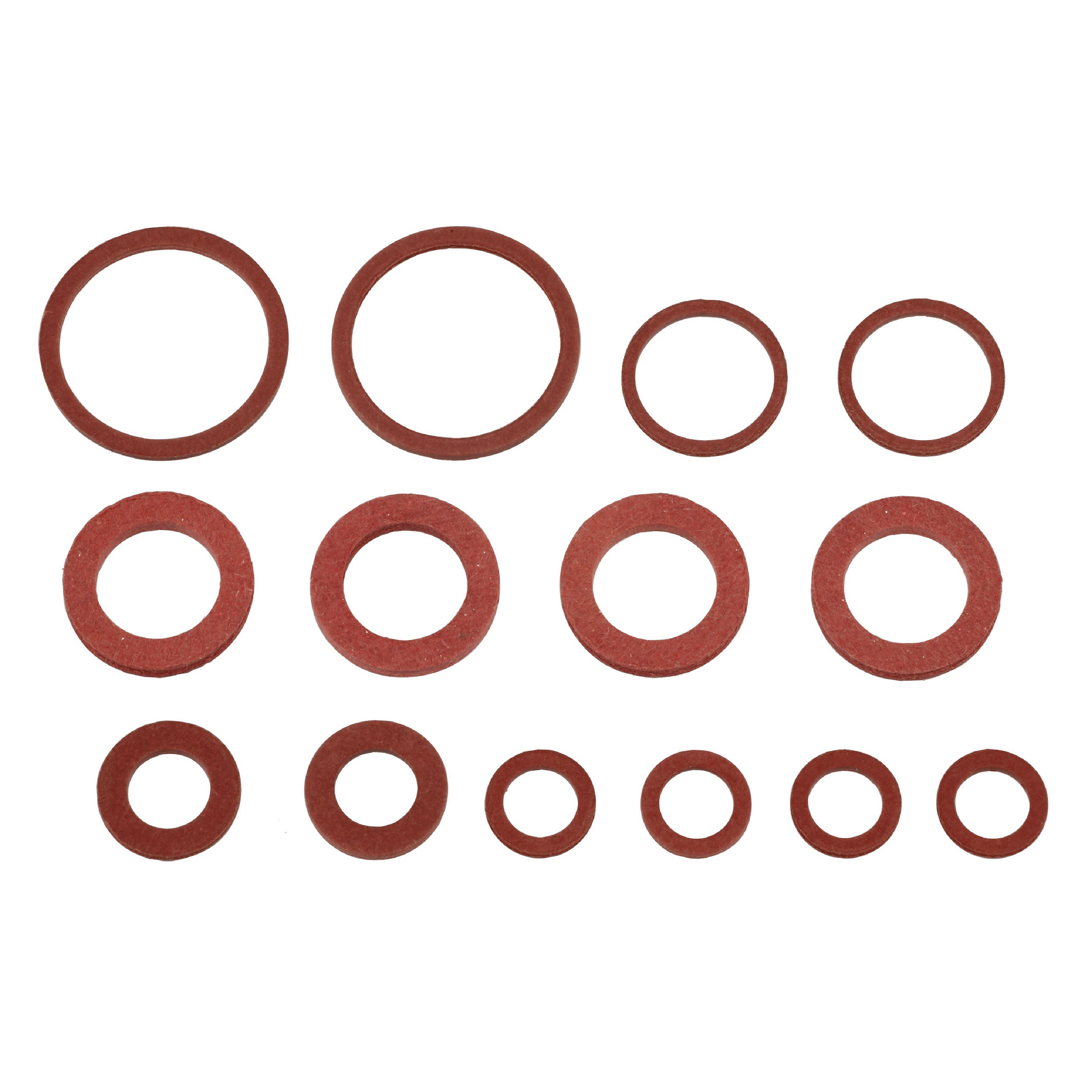 Dichtungs-Sortiment Vulkanfiber 14-teilig