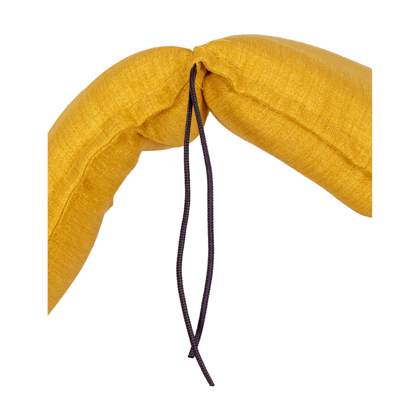 Hochlehner-Auflagenset 'Brovine' gelb 50 x 118 x 6 cm 4 Stück