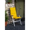 Hochlehner-Auflagenset 'Brovine' gelb 50 x 118 x 6 cm 6 Stück