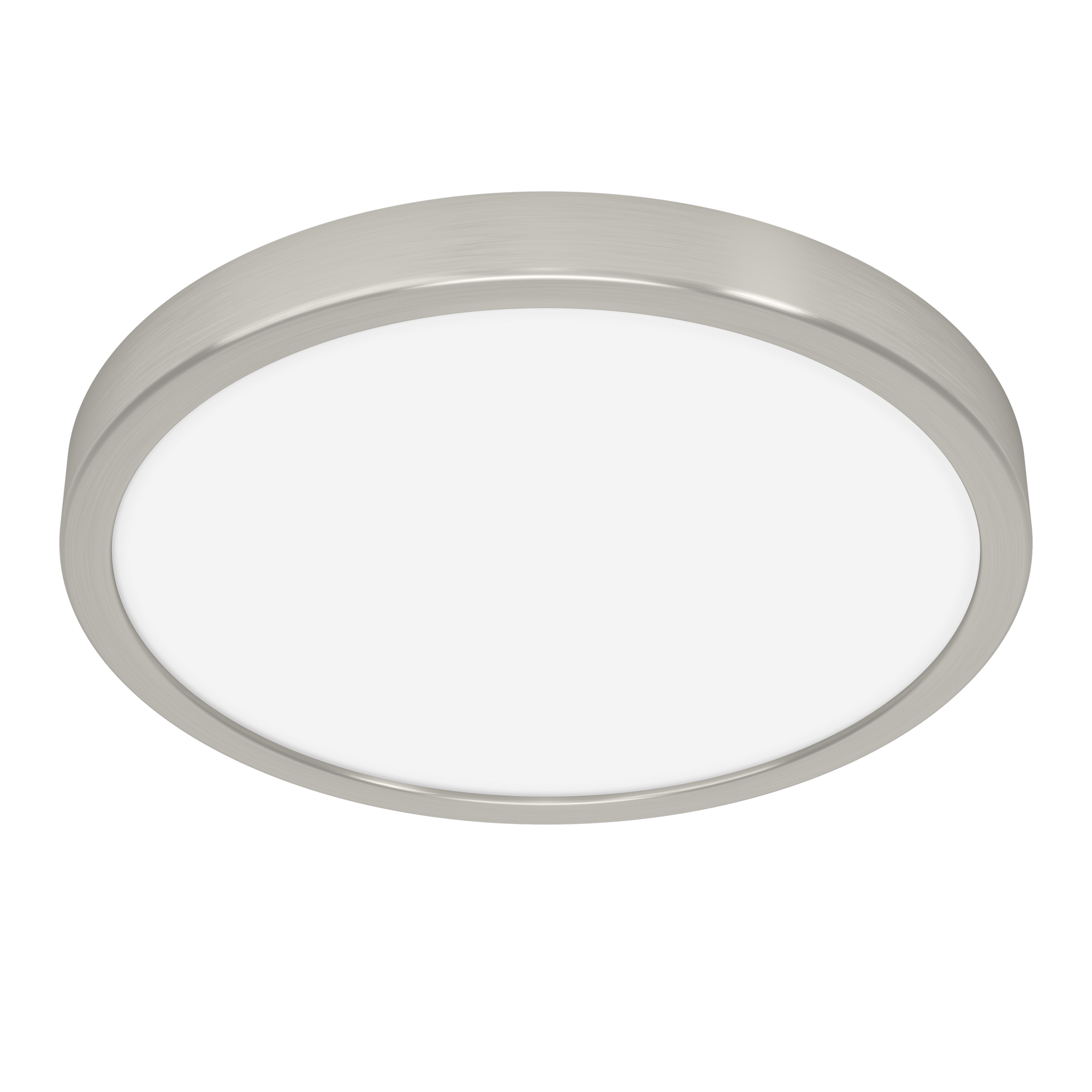 Deckenleuchte 'Fueva 6' Ø 27,8 cm nickel-matt/weiß 14,2 W