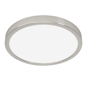 Deckenleuchte 'Fueva 6' Ø 27,8 cm nickel-matt/weiß 14,2 W