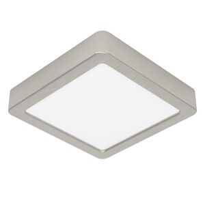 Deckenleuchte 'Fueva 6' 15 x 15 cm nickel-matt/weiß 7 W