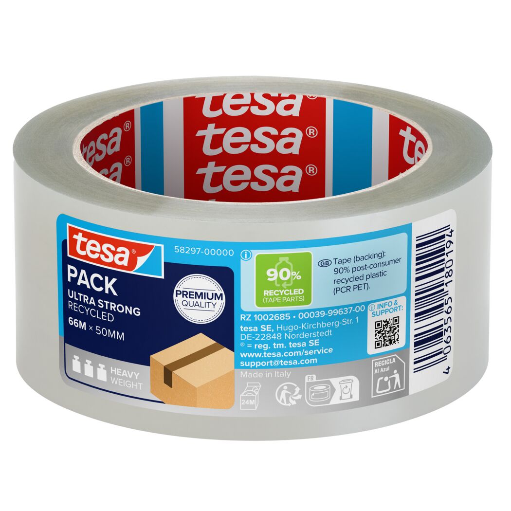 Packband 'Ultra Strong Recycled' 50 mm x 66 m