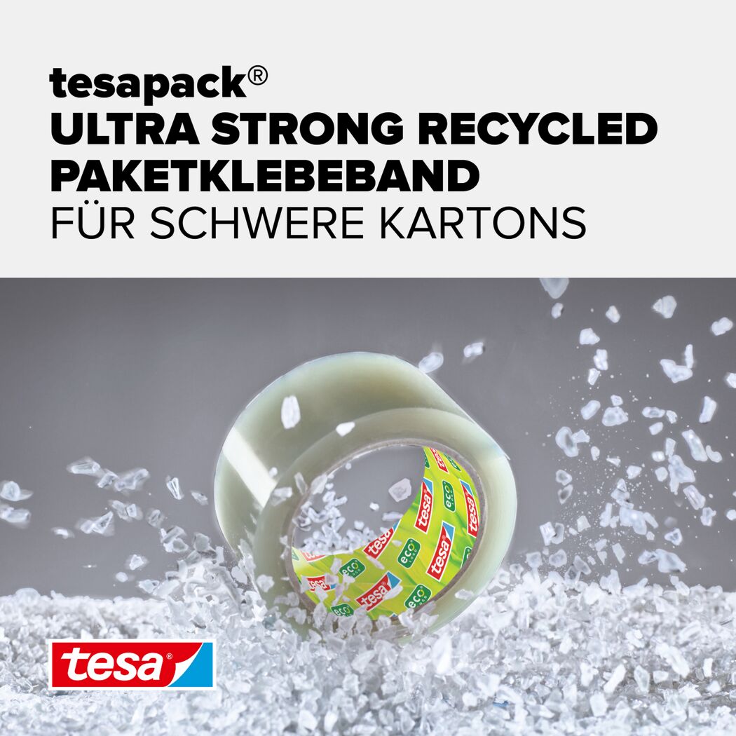 Packband 'Ultra Strong Recycled' 50 mm x 66 m