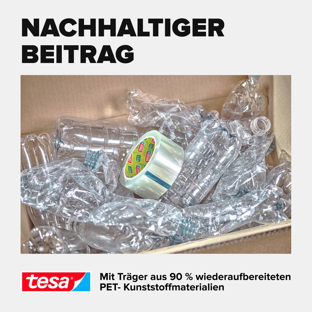 Packband 'Ultra Strong Recycled' 50 mm x 66 m
