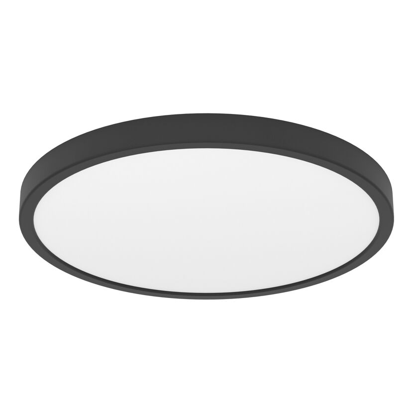 Deckenleuchte 'Fueva 6' Ø 39 cm schwarz/weiß 17 W