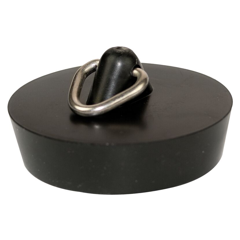 Ventilstopfen schwarz Ø 43,5 mm, für Badewanne