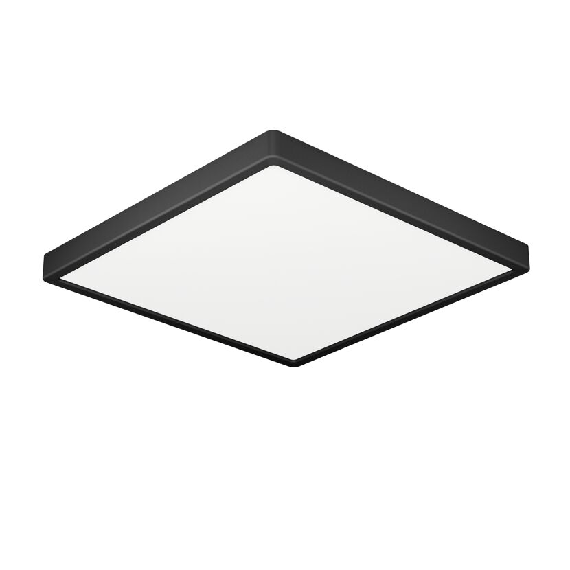 Deckenleuchte 'Fueva 6' 22 x 22 cm schwarz/weiß 10,5 W