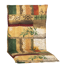 Niedriglehner-Auflagen-Set 'Genf' beige/grün 48 x 100 x 5 cm 4 Stück