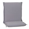 Niedriglehner-Auflagenset 'Atlanta' grau 52 x 100 x 8 cm 6 Stück