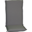Hochlehner-Auflagen-Set 'Ascot' grau 52 x 120 x 8 cm 6 Stück
