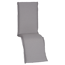 Relaxstuhl-Auflage 'Ascot' grau 52 x 120 x 8 cm