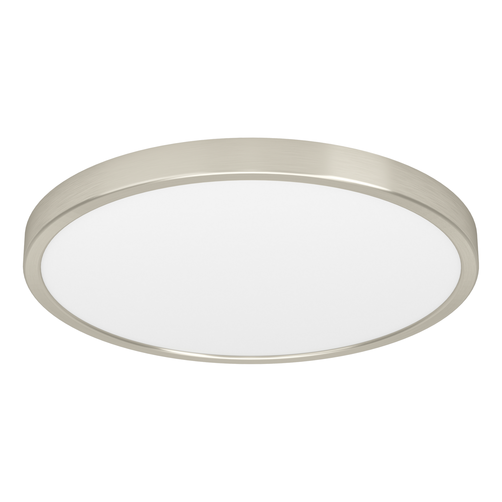 Deckenleuchte 'Fueva 6' Ø 39 cm nickel-matt/weiß 17 W