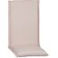 Hochlehner-Auflagenset 'Aurich' beige 52 x 120 x 8 cm 4 Stück