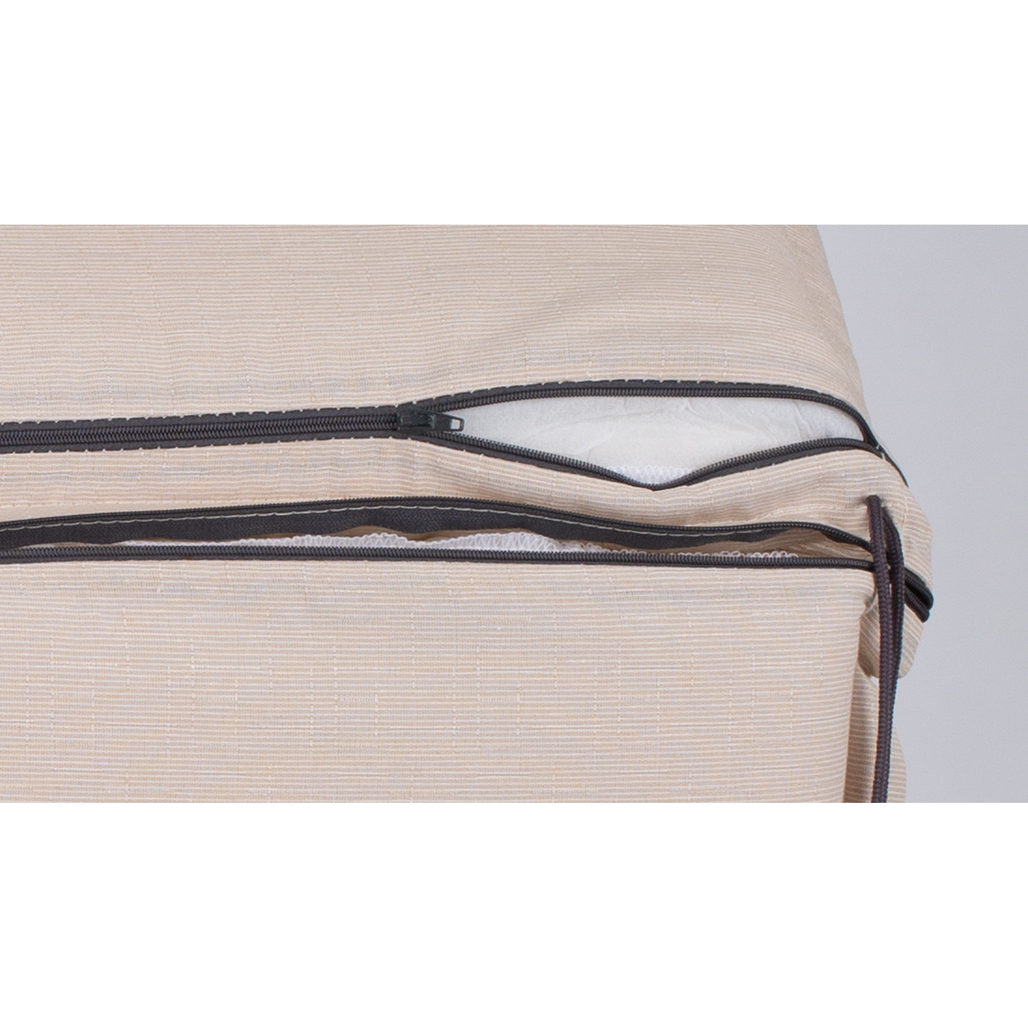Relaxstuhl-Auflage 'Ascot' beige 52 x 120 x 8 cm