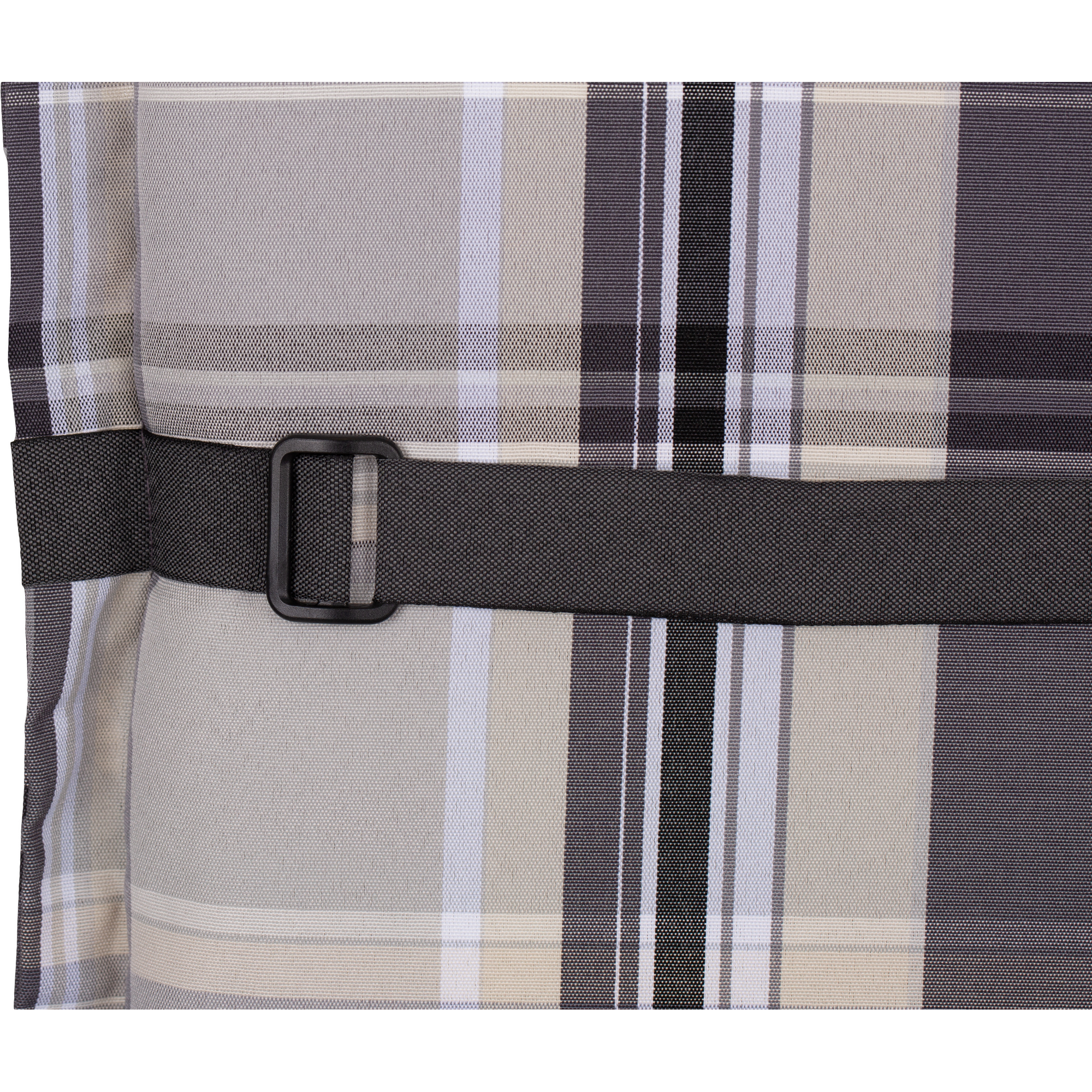 Niedriglehner-Auflagenset 'Ascot' grau 52 x 100 x 8 cm 6 Stück