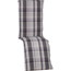Relaxstuhl-Auflage 'Ascot' grau 52 x 120 x 16 cm