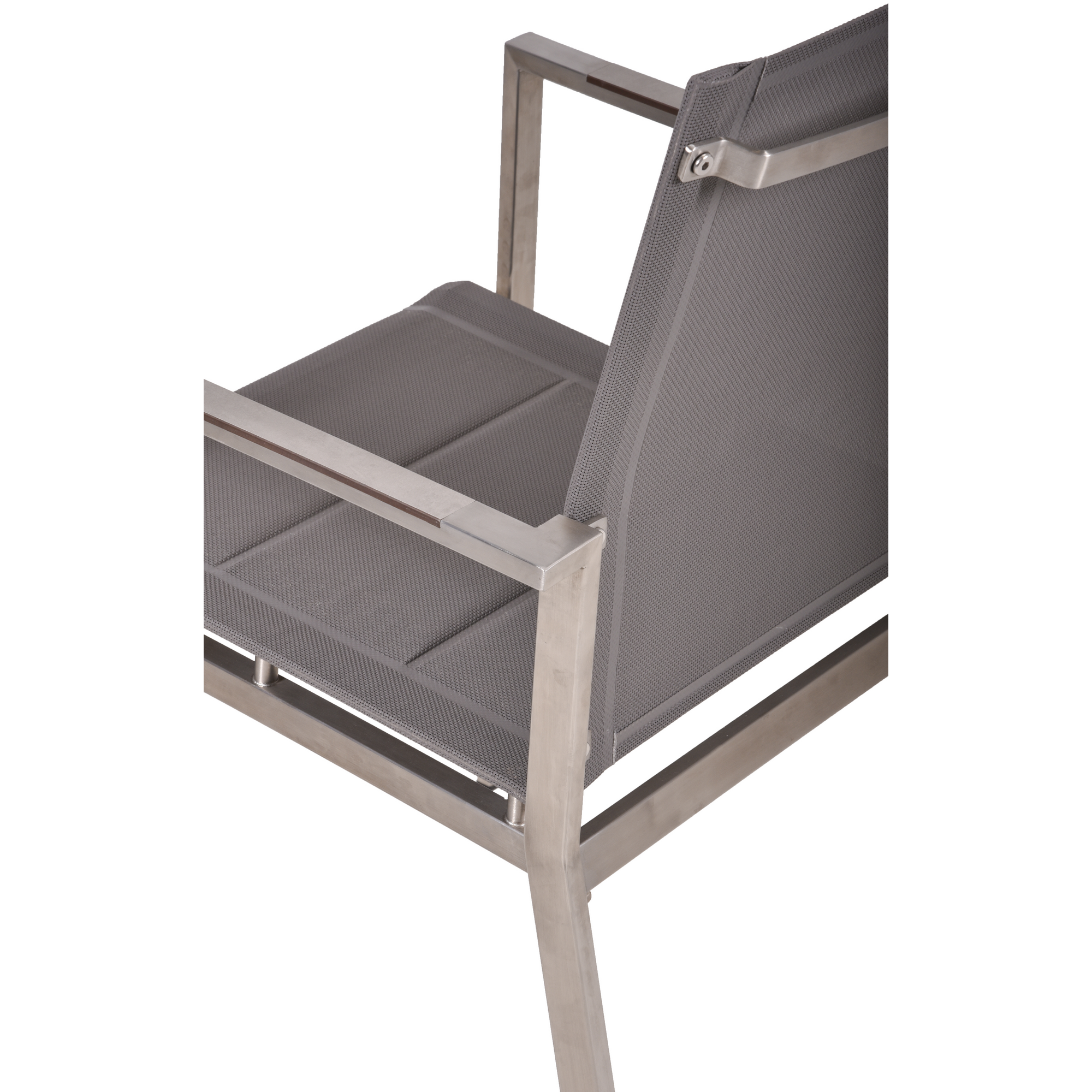 Gartenmöbelset 'Sienna' für 6 Personen Edelstahl