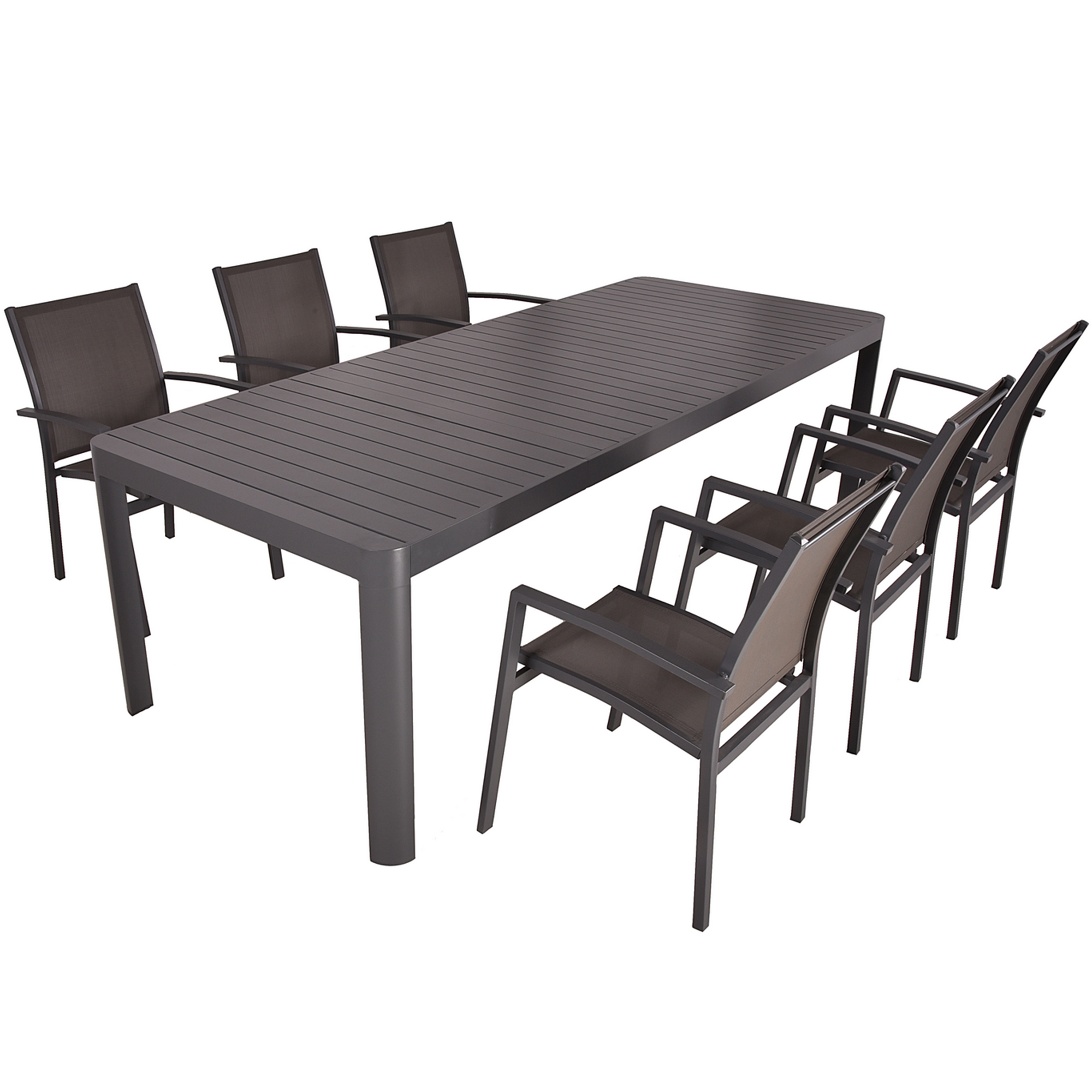 Gartenmöbelset 'Amira' für 6 Personen Aluminium