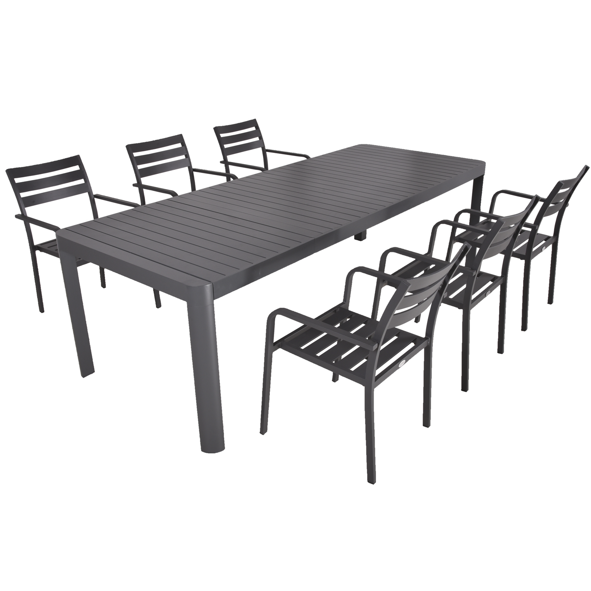 Gartenmöbelset 'Amira' für 6 Personen Aluminium