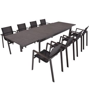 Gartenmöbelset 'Nerea' für 8 Personen Aluminium