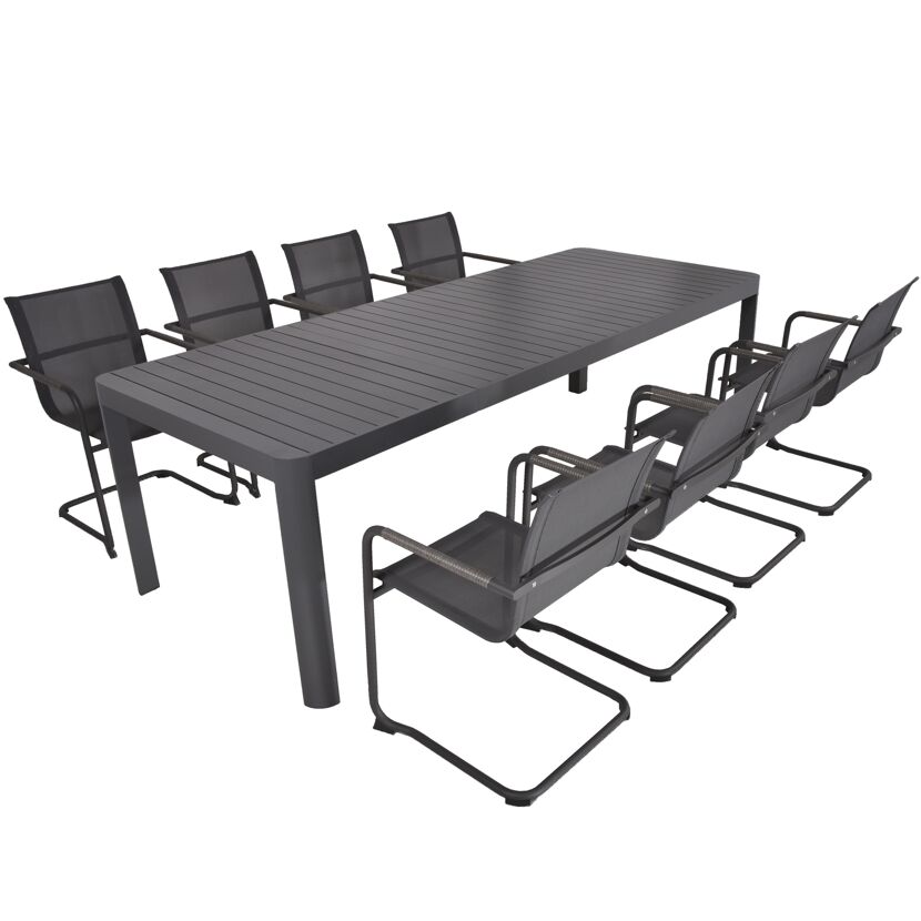 Gartenmöbelset 'Amira' für 8 Personen Aluminium