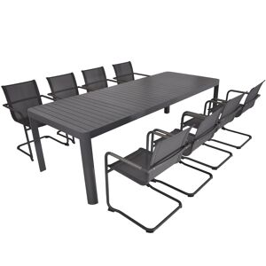 Gartenmöbelset 'Amira' für 8 Personen Aluminium