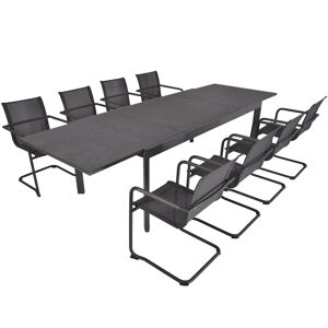 Gartenmöbelset 'Nerea' für 8 Personen Aluminium