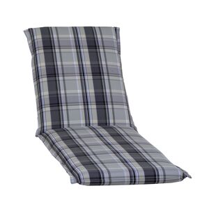Liegen-Auflage 'Ascot' grau 62 x 120 x 16 cm