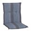 Niedriglehner-Auflagenset 'Tissa' blau/grau 46 x 98 x 8 cm 4 Stück