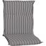 Niedriglehner-Auflagenset 'Tupelo' schwarz/weiß 46 x 98 x 8 cm 4 Stück