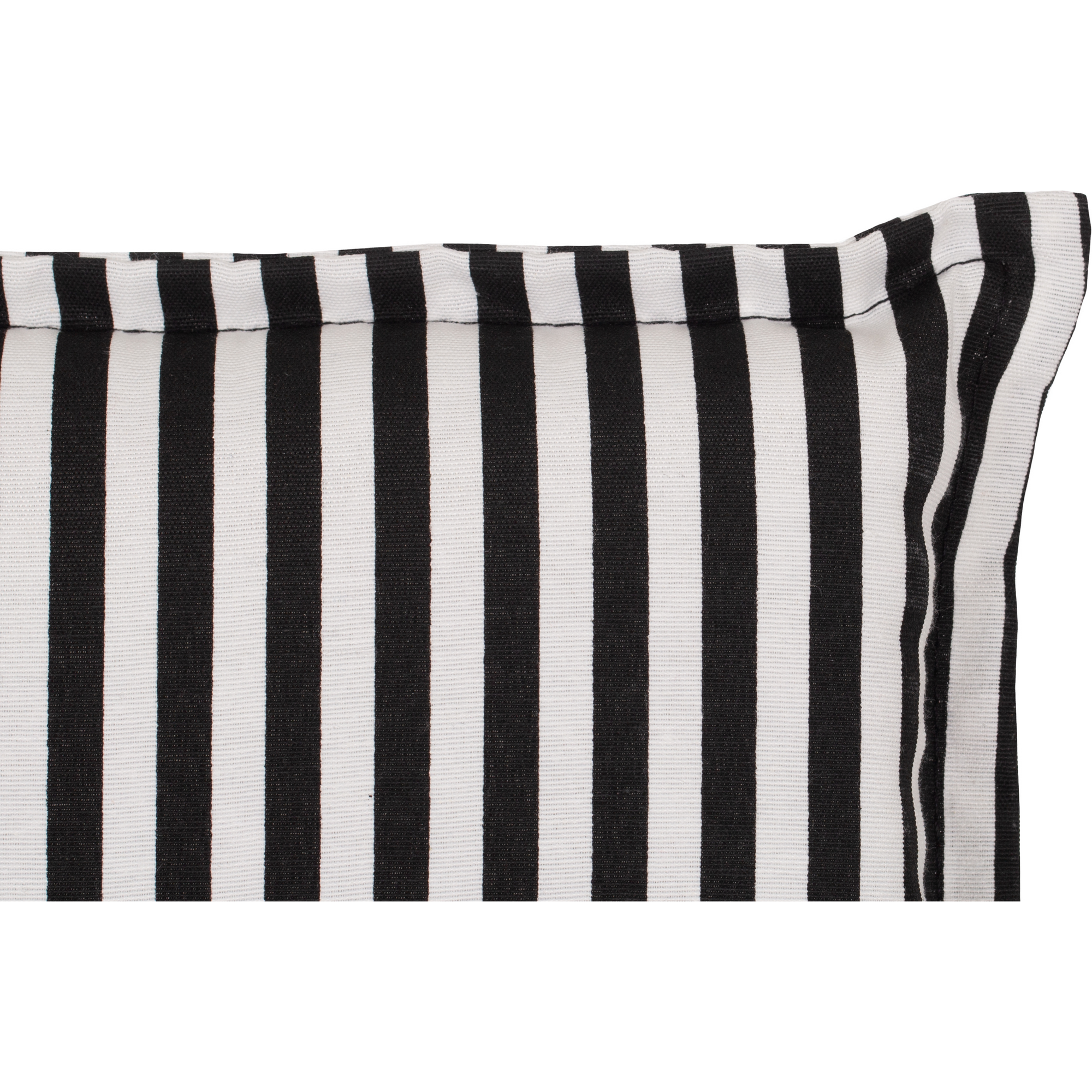 Hochlehner-Auflagenset 'Tupelo' schwarz/weiß 46 x 118 x 8 cm 6 Stück