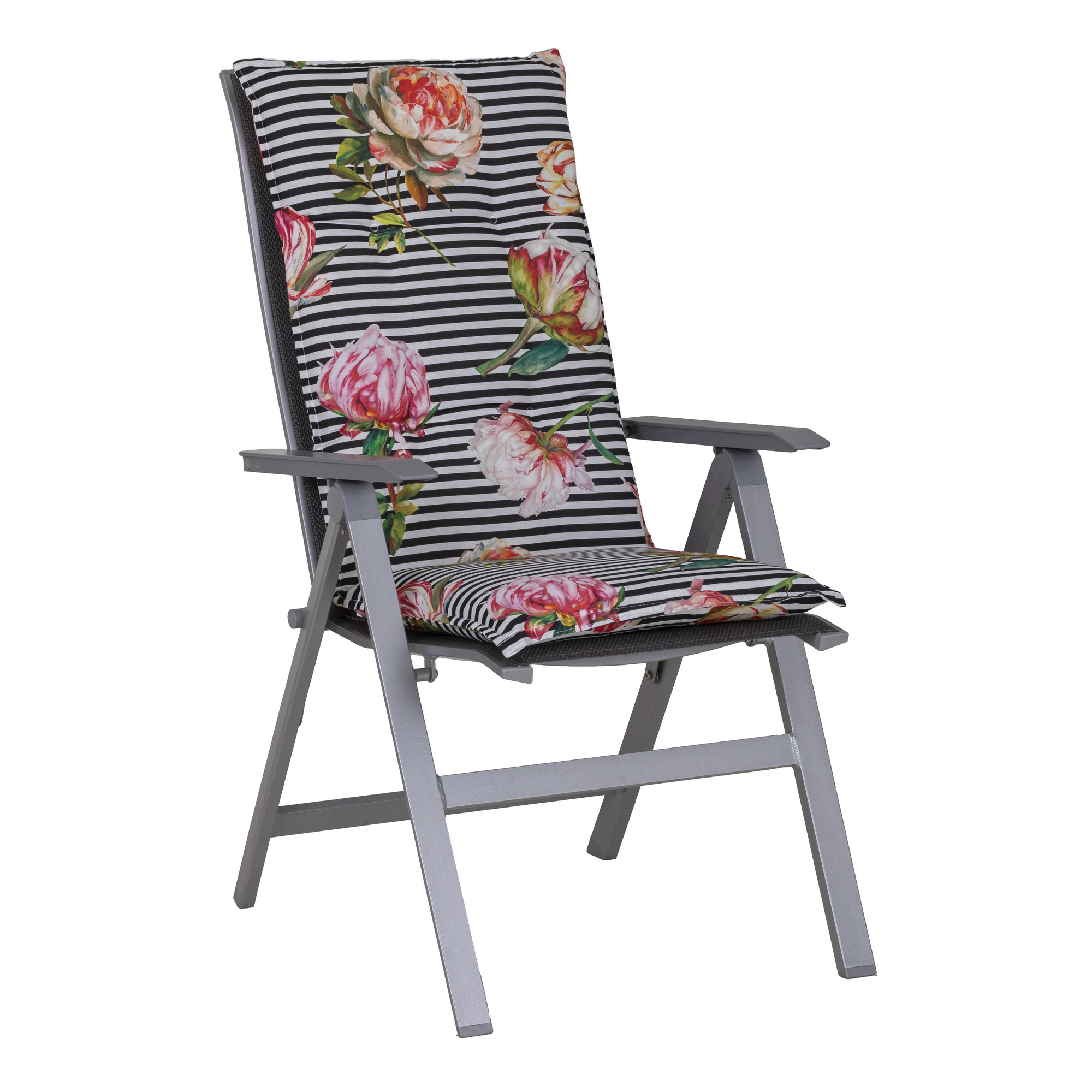 Hochlehner-Auflagen-Set 'Turin' mehrfarbig 46 x 118 x 8 cm 6 Stück