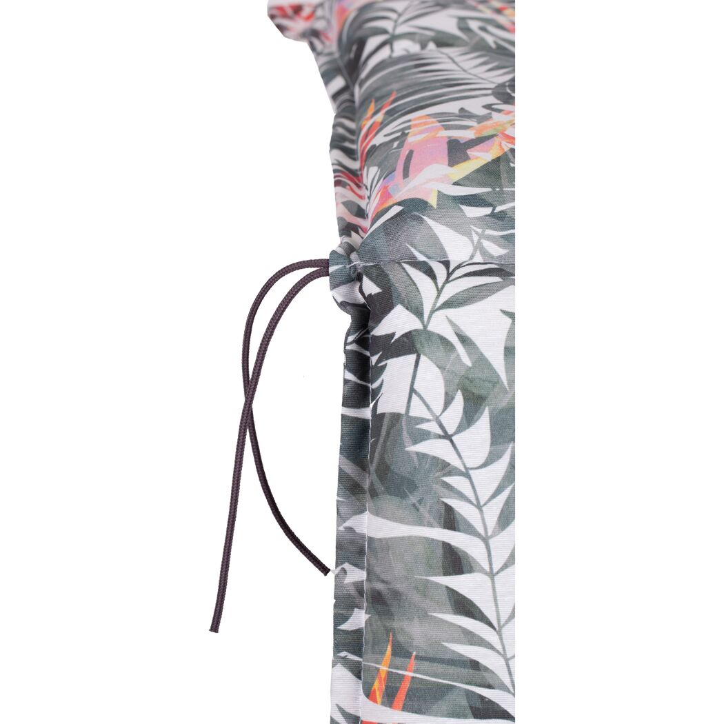 Hochlehner-Auflagenset 'Tamky' grün 46 x 118 x 8 cm 4 Stück
