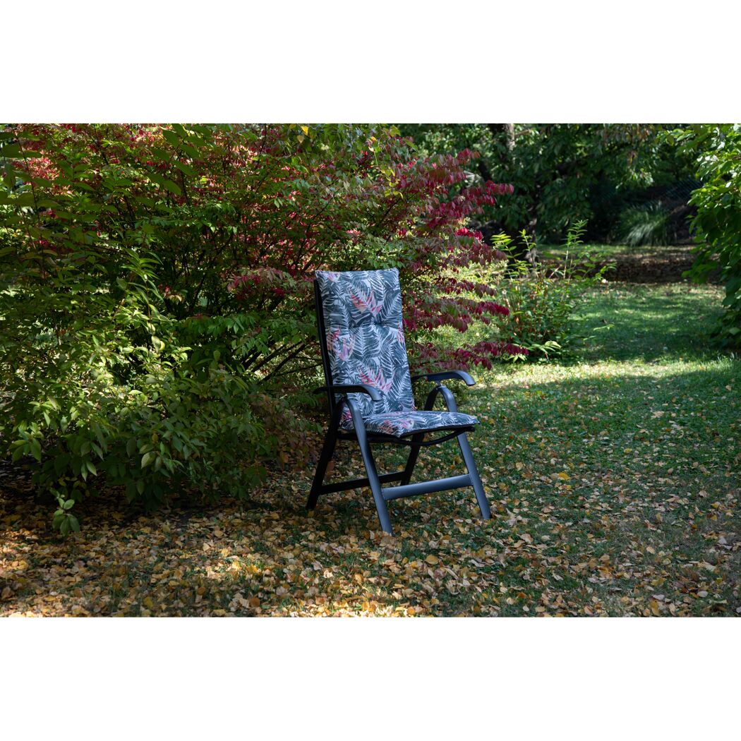 Hochlehner-Auflagenset 'Tamky' grün 46 x 118 x 8 cm 6 Stück