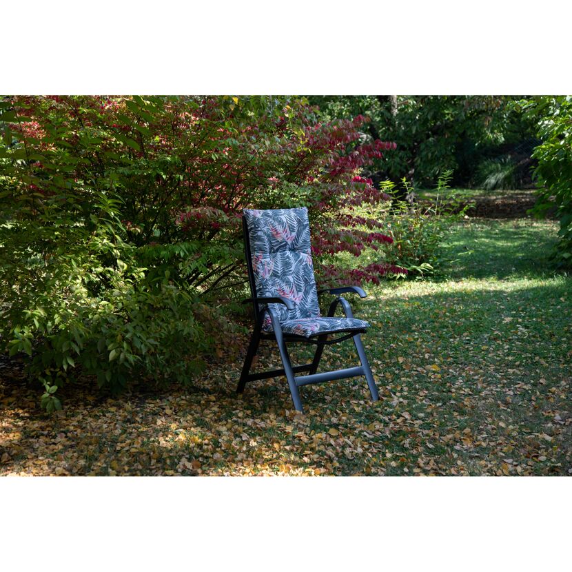 Hochlehner-Auflagenset 'Tamky' grün 46 x 118 x 8 cm 6 Stück