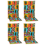 Hochlehner-Auflagen-Set 'Turin' bunt 46 x 118 x 8 cm 4 Stück