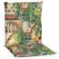Niedriglehner-Auflagen-Set 'Turin' grün 46 x 98 x 8 cm 6 Stück