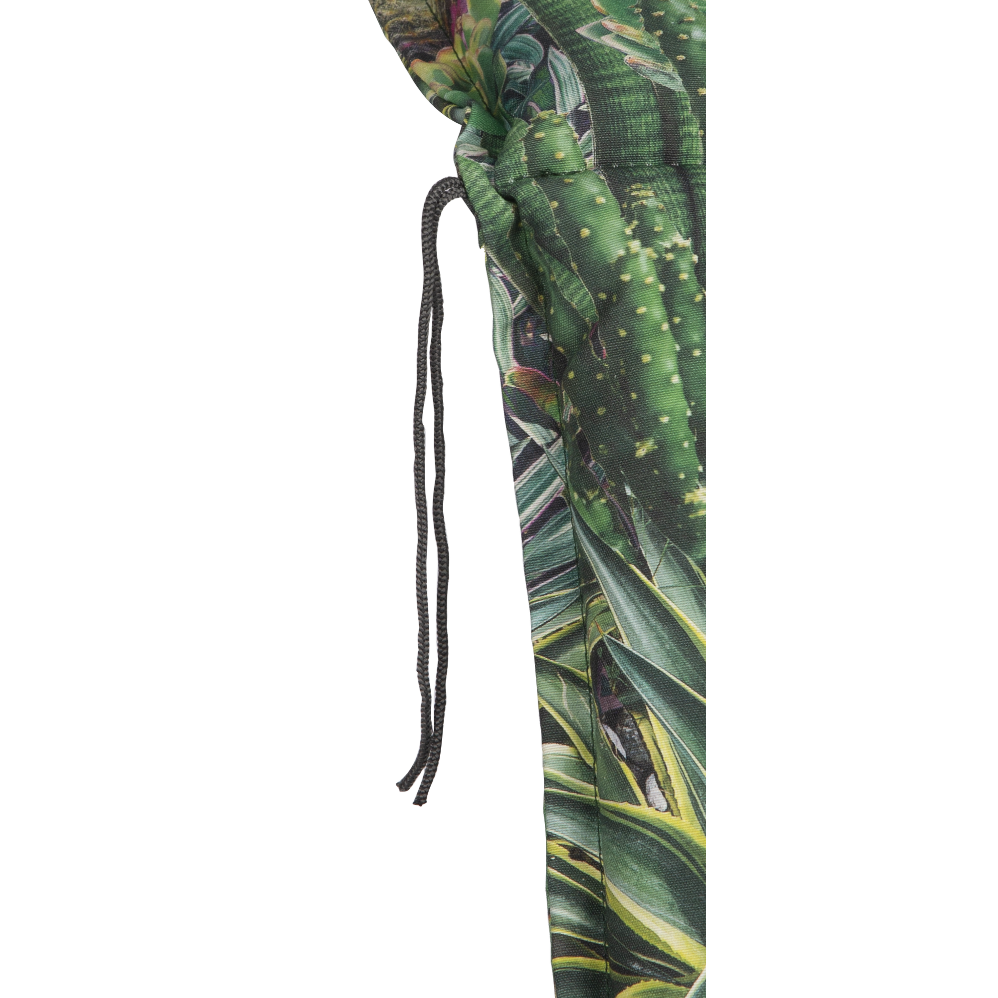 Niedriglehner-Auflagen-Set 'Turin' grün 46 x 98 x 8 cm 6 Stück