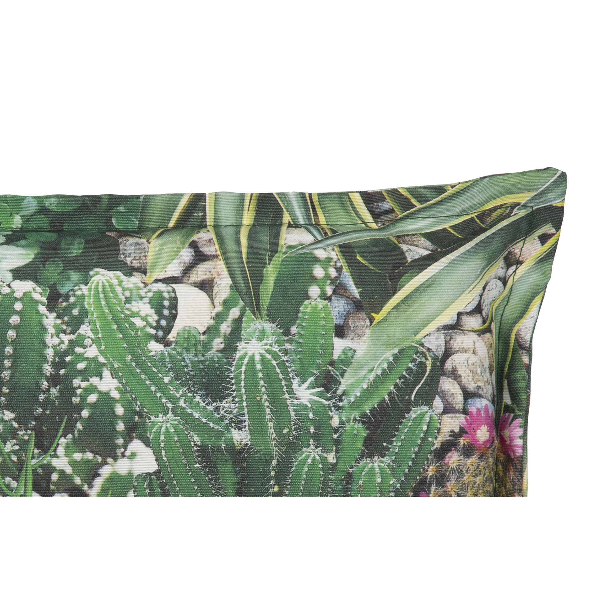 Relaxstuhl-Auflage 'Turin' grün 46 x 171 x 8 cm