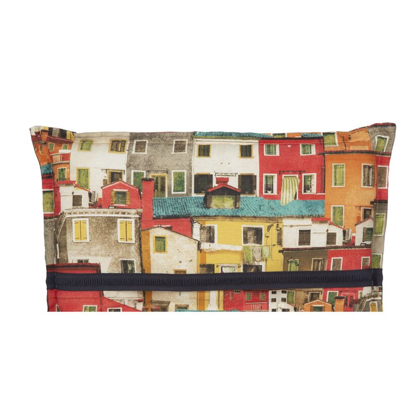 Niedriglehner-Auflagenset 'Tours' mehrfarbig 46 x 98 x 8 cm 4 Stück